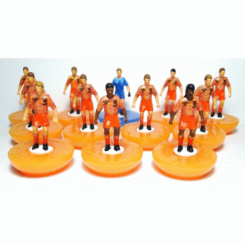 Subbuteo Andrew Table Soccer Holland 1988 European Champions on Classic Hasbro Bases